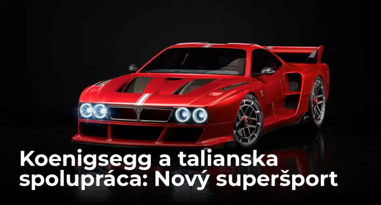 Koenigsegg spojil sily s Talianmi. Výsledok desí aj majiteľov Bugatti
