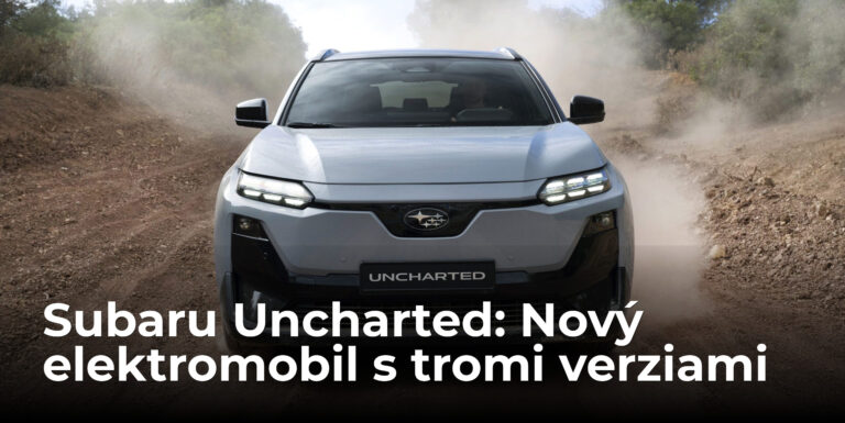 Subaru Uncharted: Konkurent Elroqu príde v troch verziách a s kontroverzným interiérom