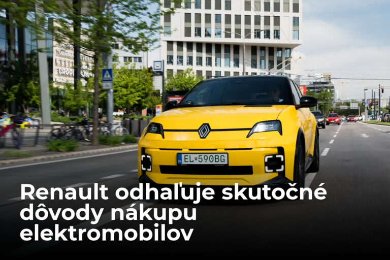 Roky sme žili v omyle. Renault zistil, prečo si ľudia naozaj kupujú elektromobily