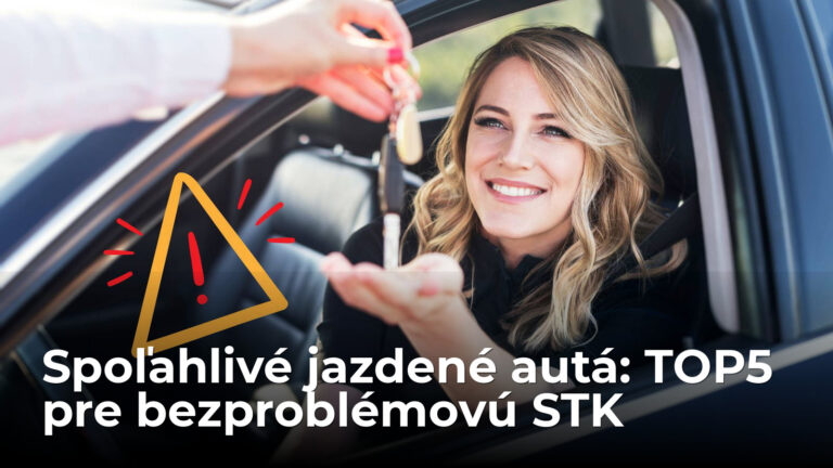 TOP5 spoľahlivé jazdené autá, ktoré najlepšie zvládajú STK