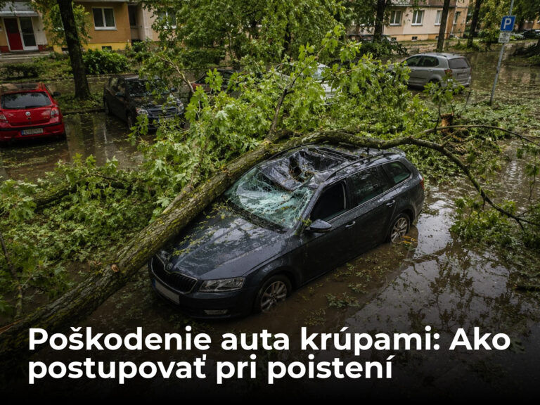 Poškodili vám auto krúpy, búrka alebo povodeň? Zistite, čo preplatí poisťovňa a ako správne postupovať | Autobazar.EU
