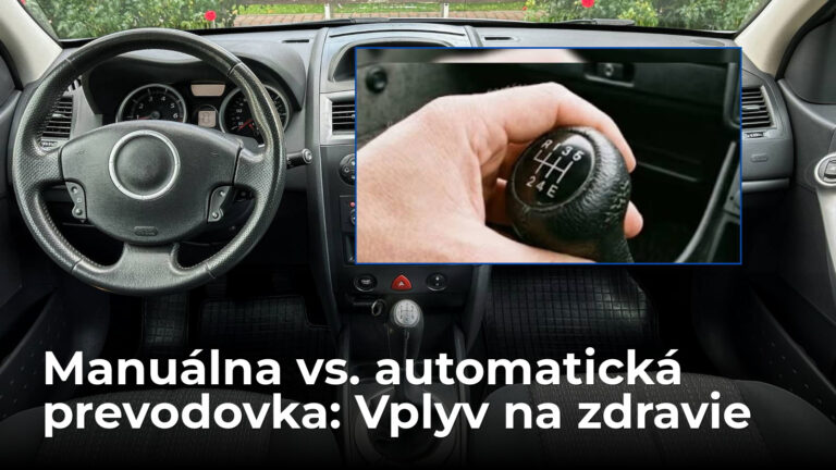 Ktorá prevodovka je lepšia pre vaše zdravie, automatická alebo manuálna? Toto ukázala najnovšia štúdia - AUTOVINY.sk