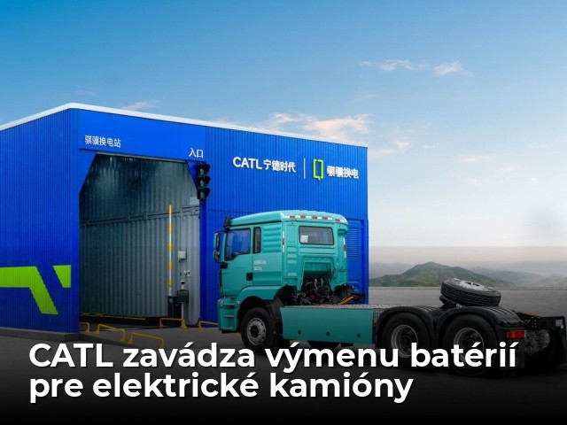 CATL rozbieha výmenu batérií pre kamióny. Pri nich to zmysel dáva - Magazín - Auto - pravda.sk
