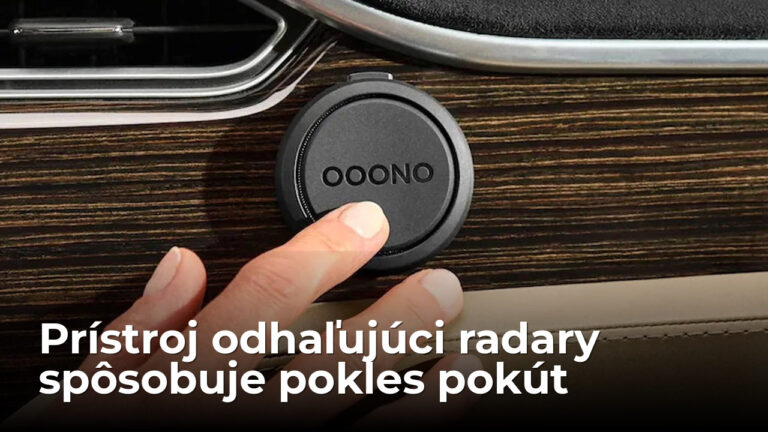 Policajti sú bezmocní. Prístroj za 32 eur odhaľuje radary, veľký pokles pokút