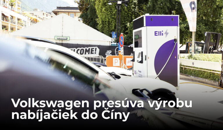 Volkswagen ukončí výrobu nabíjačiek v Nemecku. Biznis prenechá Číňanom