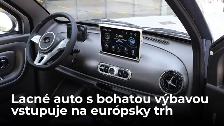 Lacné auto za 9500 eur prichádza práve teraz. Má bohatú výbavu