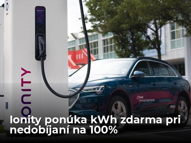 Ionity: Ak nebudete nabíjať na 100 percent, dostanete kWh zdarma - Magazín - Auto - pravda.sk