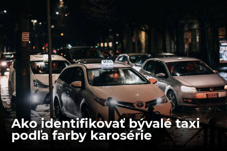 Našli ste lacné auto nezvyčajnej farby? Pozor, môže to byť bývalé taxi z Talianska - AUTOVINY.sk