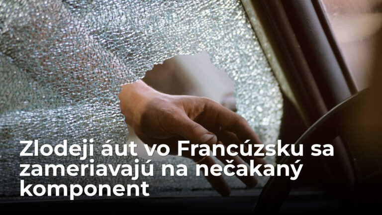Neuveríte, čo všetko zlodeji áut často kradnú vo Francúzsku. A ani vo sne vám to nenapadne - AUTOVINY.sk