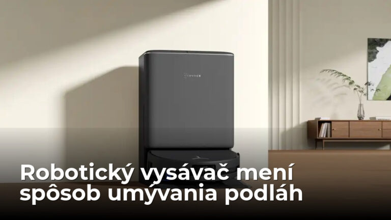 Umývanie podlahy špinavou vodou? Kdeže, tento robotický vysávač robí jednu vec úplne inak