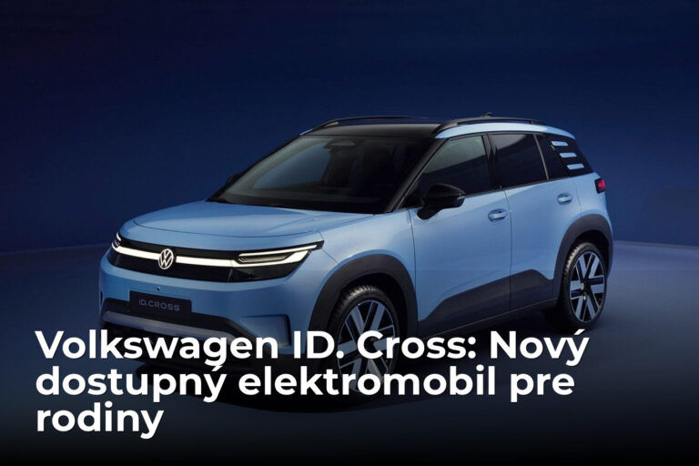 Volkswagen ID. Cross je novým cenovo dostupným elektromobilom určeným aj pre rodiny