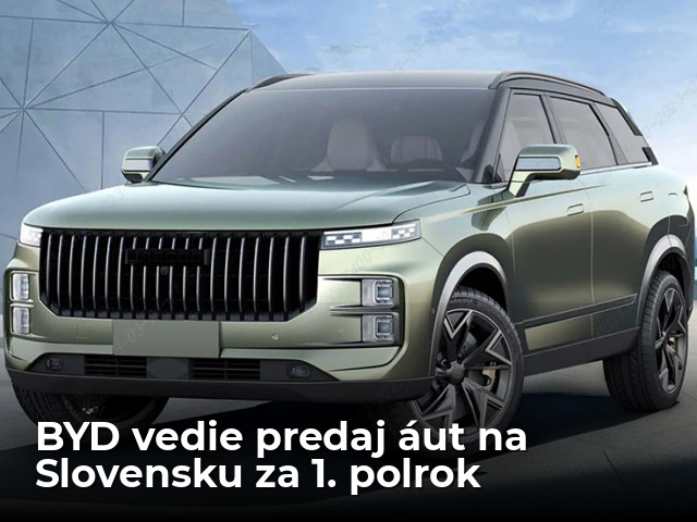 BYD prvýkrát porazil MG: toto je 15 najpredávanješích áut na Slovensku za 1. polrok - Magazín - Auto - pravda.sk