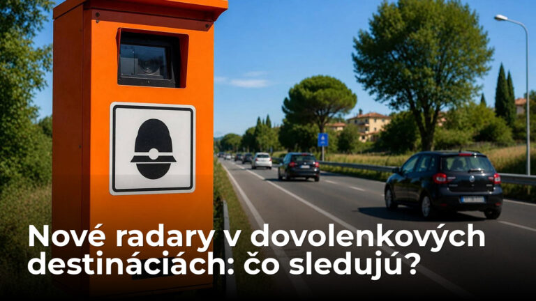 Nové radary udeľujú pokuty do 3400 eur za 60 km/h. Sledujú viac priestupkov