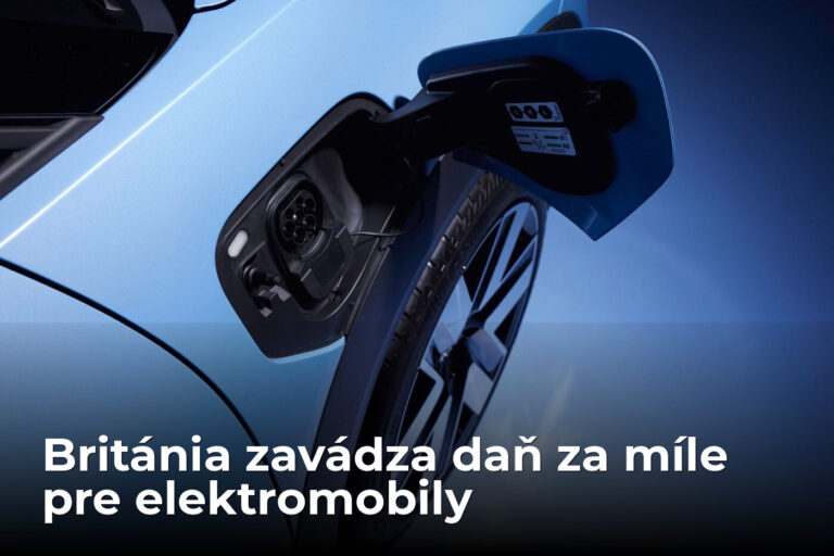 Britská vláda zavádza novú daň za elektromobily. Majitelia zaplatia za každú míľu jazdy