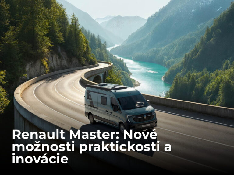 Renault Master sa opäť posúva vpred, praktickosť získava nové dimenzie