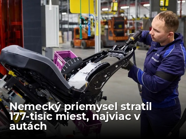 Nemecký priemysel prišiel vlani o 177-tisíc pracovných miest. Najviac ich ubudlo vo výrobe áut - Magazín - Auto - pravda.sk
