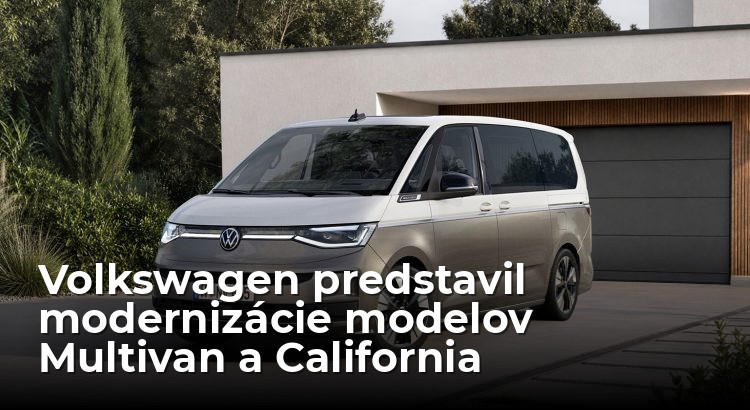 Multivan? California? Volkswagen ukázal facelifty aj vnútri