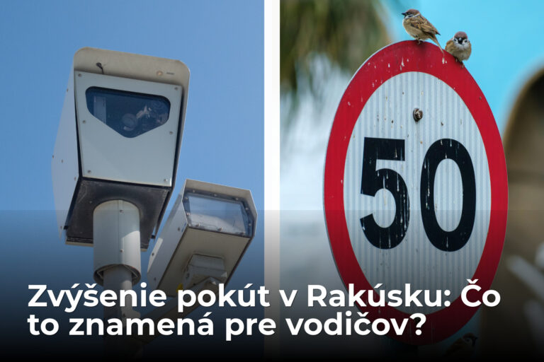 Pokuty stúpnu o 50 percent, za rýchlosť hrozí až 6 000 eur - AUTOVINY.sk