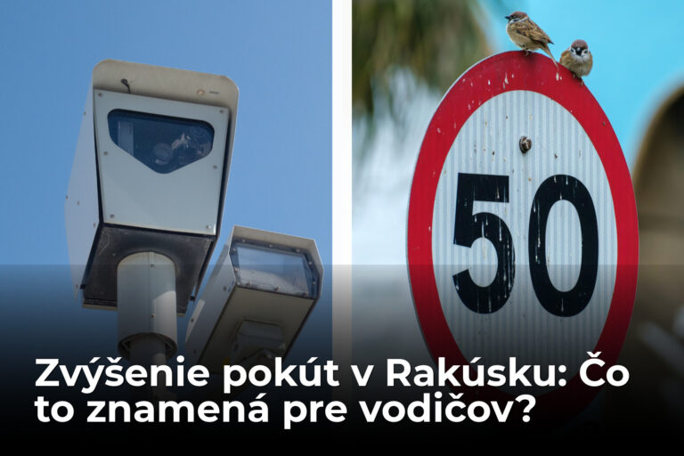 Pokuty stúpnu o 50 percent, za rýchlosť hrozí až 6 000 eur - AUTOVINY.sk