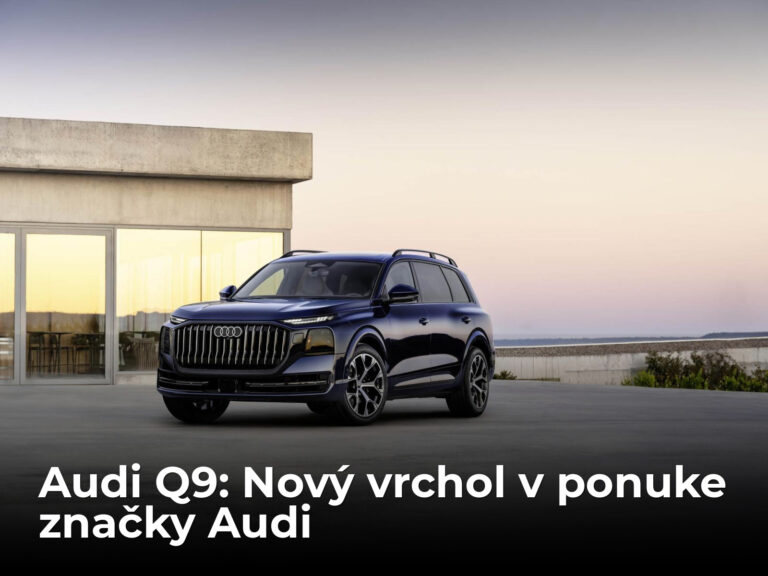 Audi Q9 je novým vrcholom značky, A8 je už preč