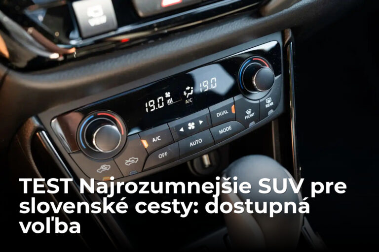 Najrozumnejšie SUV pre slovenské cesty? Stojí menej ako 29-tisíc