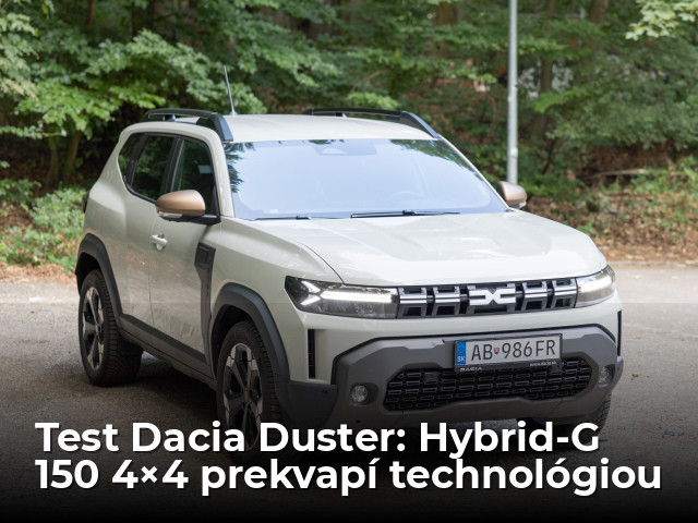 Test: Dacia Duster hybrid-G 150 4x4 – takýto hybrid nemá ani Toyota - Testy - Auto - pravda.sk