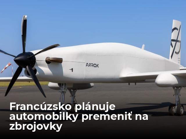 Keď autá nejdú na odbyt, prichádzajú drony. Francúzsko chce z automobiliek spraviť zbrojovky - Magazín - Auto - pravda.sk