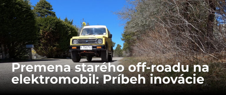 Už ho nebavilo stále opravovať motor. Vyhodil spaľovák a zo starého off-roadu spravil lacný elektromobil