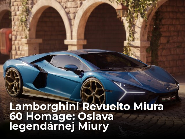 Lamborghini Revuelto Miura 60 Homage: Lambo spomína na „pramatku“ superšportov - Novinky - Auto - pravda.sk