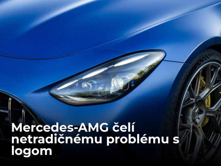 Mercedes-AMG má absurdný problém. Jeho logo vraj páli. Riešenie? Tričko, nie žaloba