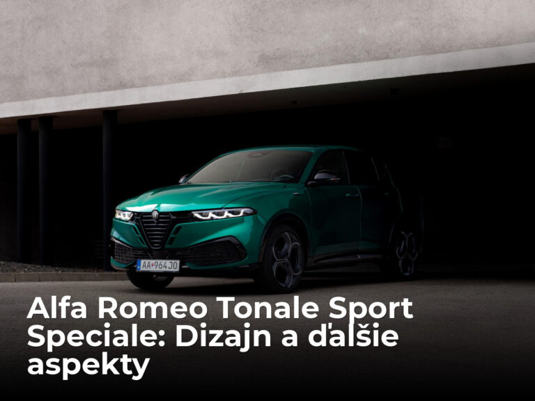 TEST Alfa Romeo Tonale Sport Speciale 1.5T Ibrida DCT7: Dizajn špičkový, no čo to ostatné?