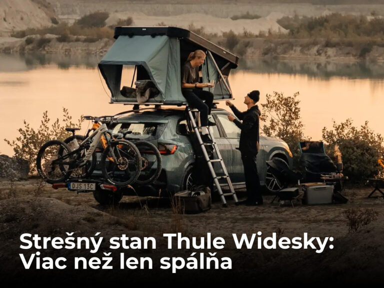 Strešný stan nemusí byť iba spálňou, Thule Widesky ponúka aj priestor na oddych