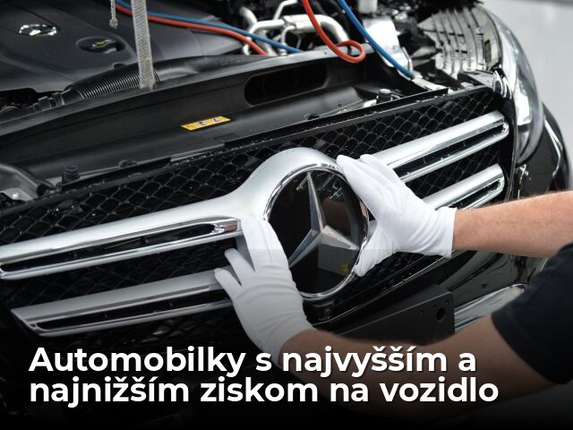 Pozrite sa, ktoré automobilky v prepočte na predané vozidlo zarobili najviac a ktoré najmenej - Magazín - Auto - pravda.sk