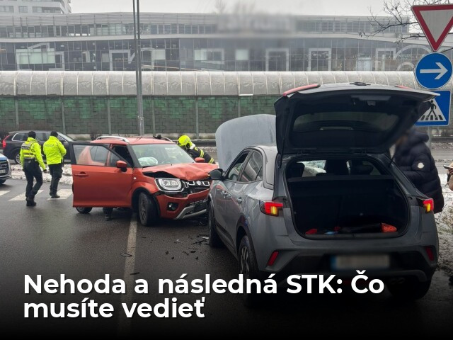 Mali ste nehodu? A viete, že po nej môže byť automaticky pozastavená prevádzka auta a musíte na STK? - Poradňa - Auto - pravda.sk