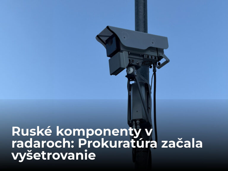 V radaroch potvrdili ruské komponenty. Prípad už preveruje prokuratúra