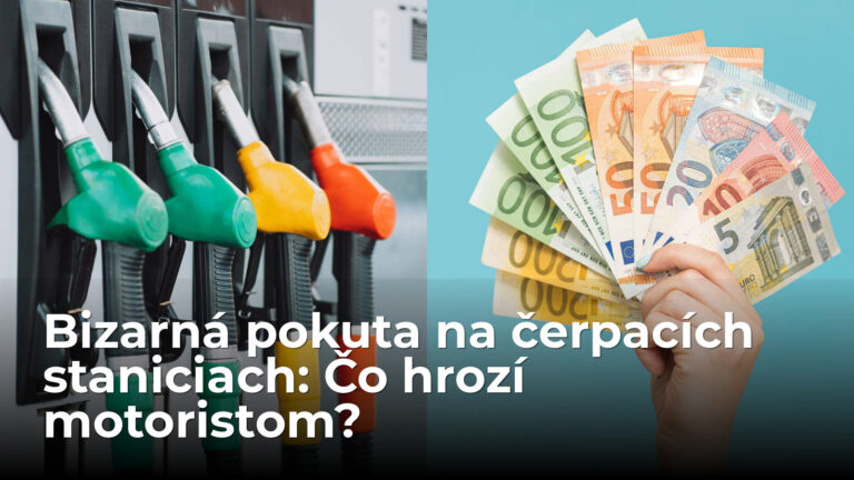 Zastavil na pumpe, nenatankoval a prišla pokuta 372 eur. Bizarná pasca číha aj na Slovákov - AUTOVINY.sk