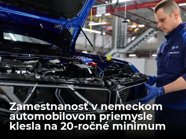 Nemecké automobilky zamestnávali v 1. polroku najmenej ľudí za posledných 20 rokov - Magazín - Auto - pravda.sk