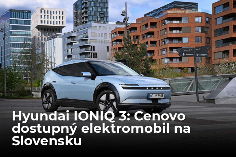 Nový Hyundai IONIQ 3 má prepracovaný Android Automotive, masívne displeje aj umelú inteligenciu