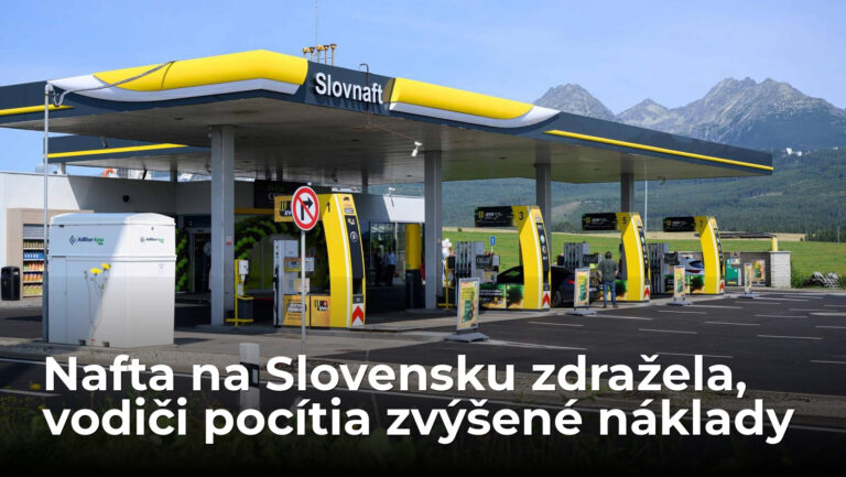 Nafta zdražela o 37 centov, hnev Slovákov rastie. 2 eurá za liter sa blížia