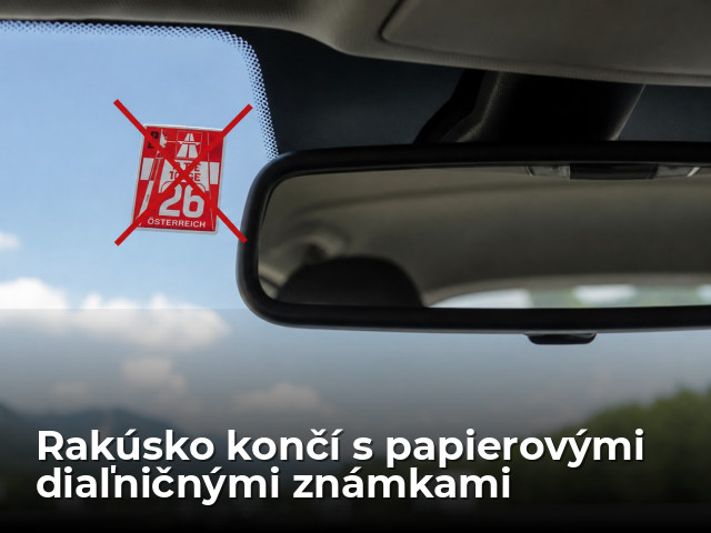 Symbol ciest k moru mizne. Rakúsko pochováva papierovú diaľničnú známku - Poradňa - Auto - pravda.sk