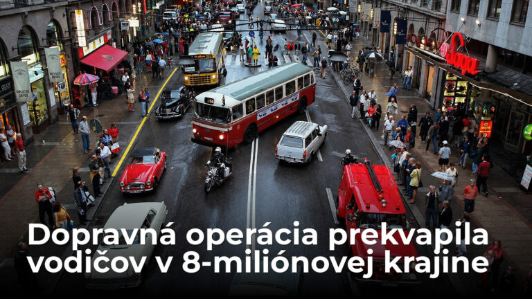 O 4:50 odstavili 8-miliónovú krajinu. Stojace autá, policajtov zaskočili vodiči