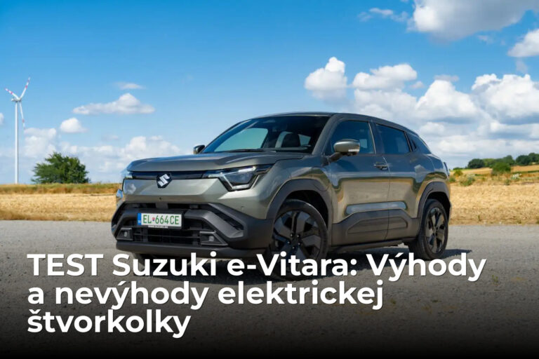 Suzuki e-Vitara je skvelá štvorkolka, ktorú brzdí zásadná slabina