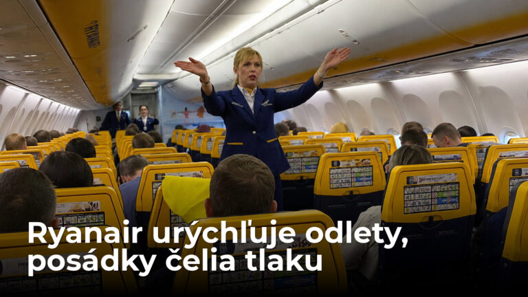 Ryanair zrýchlil odlet o 20 sekúnd. Posádky v lietadlách zúria