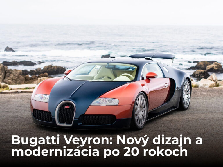 Bugatti oživilo Veyron, úplne nový po 20 rokoch. Dostal nové kolesá aj moderné detaily