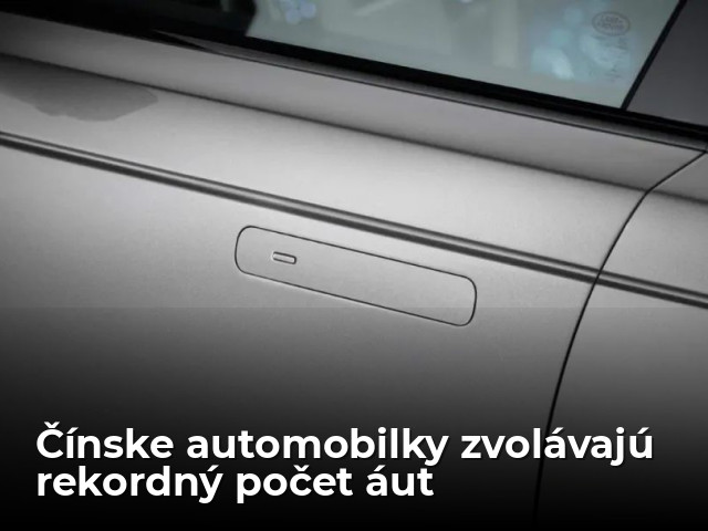 Čínske automobilky zvolávajú milióny áut do servisov. Najviac v histórii - Magazín - Auto - pravda.sk