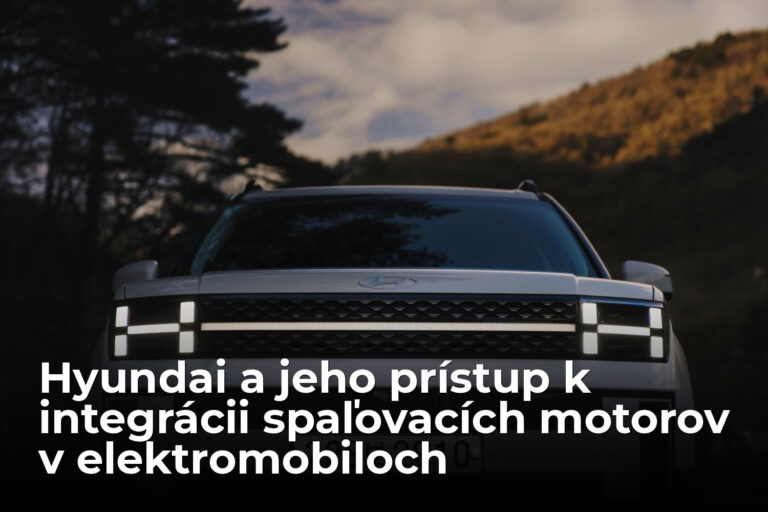 Potrebuje elektromobil spaľovací motor? Hyundai si myslí, že áno