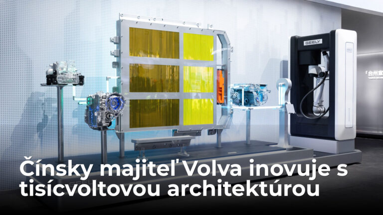 Geely chystá tisícvoltovú architektúru pre rýchlejšie nabíjanie