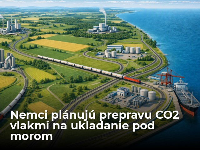 Nemci chcú milióny ton CO2 voziť vlakmi a ukladať na morskom dne - Magazín - Auto - pravda.sk
