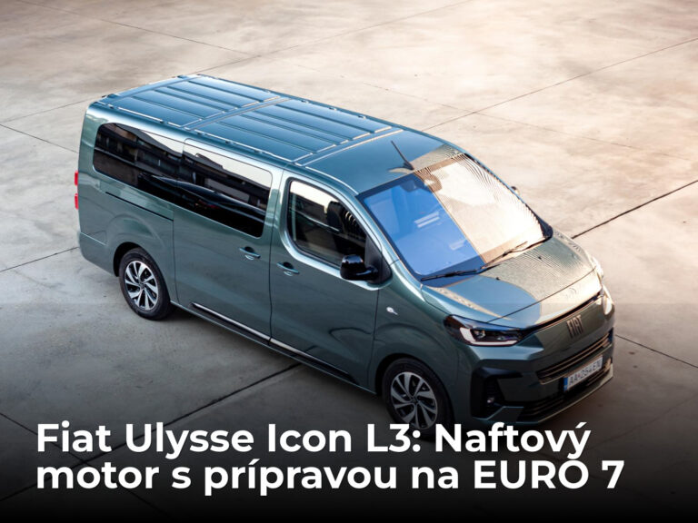 TEST FIAT Ulysse Icon L3 2.2 MTJ 8AT: Väčšia nafta s prípravou na EURO 7 ukazuje zaujímavú budúcnosť