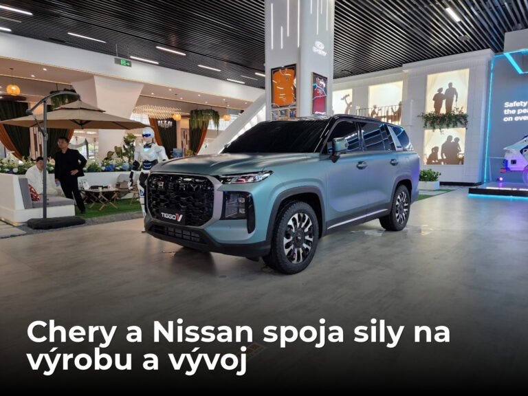 Čínske Chery bude vyrábať autá s Nissanom a investuje do vývojového centra